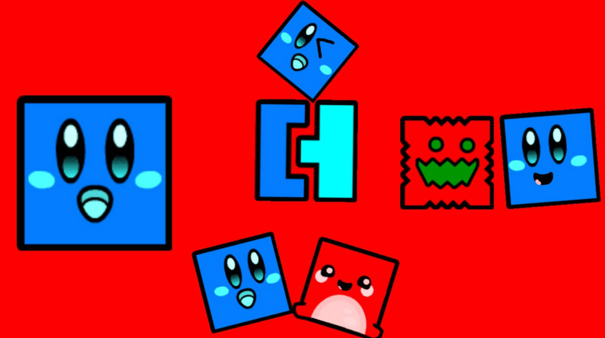 My new Geometry dash Icon Kirby. by PaultheGameArtist on DeviantArt