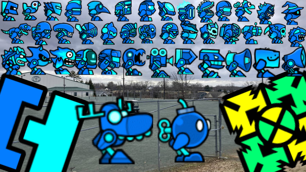 All Of My GD Robot Collection. by PaultheGameArtist on DeviantArt