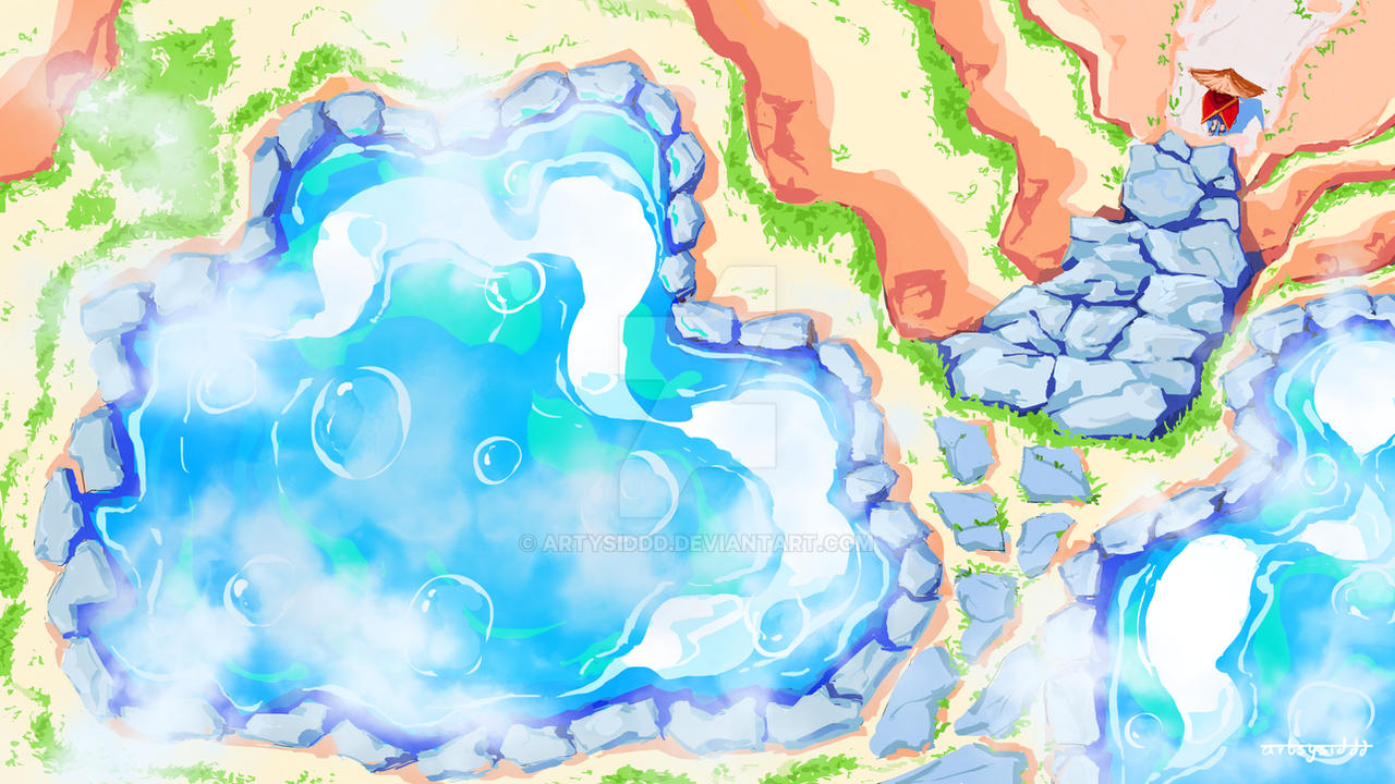 The Hot Spring by ArtySIDDD on DeviantArt