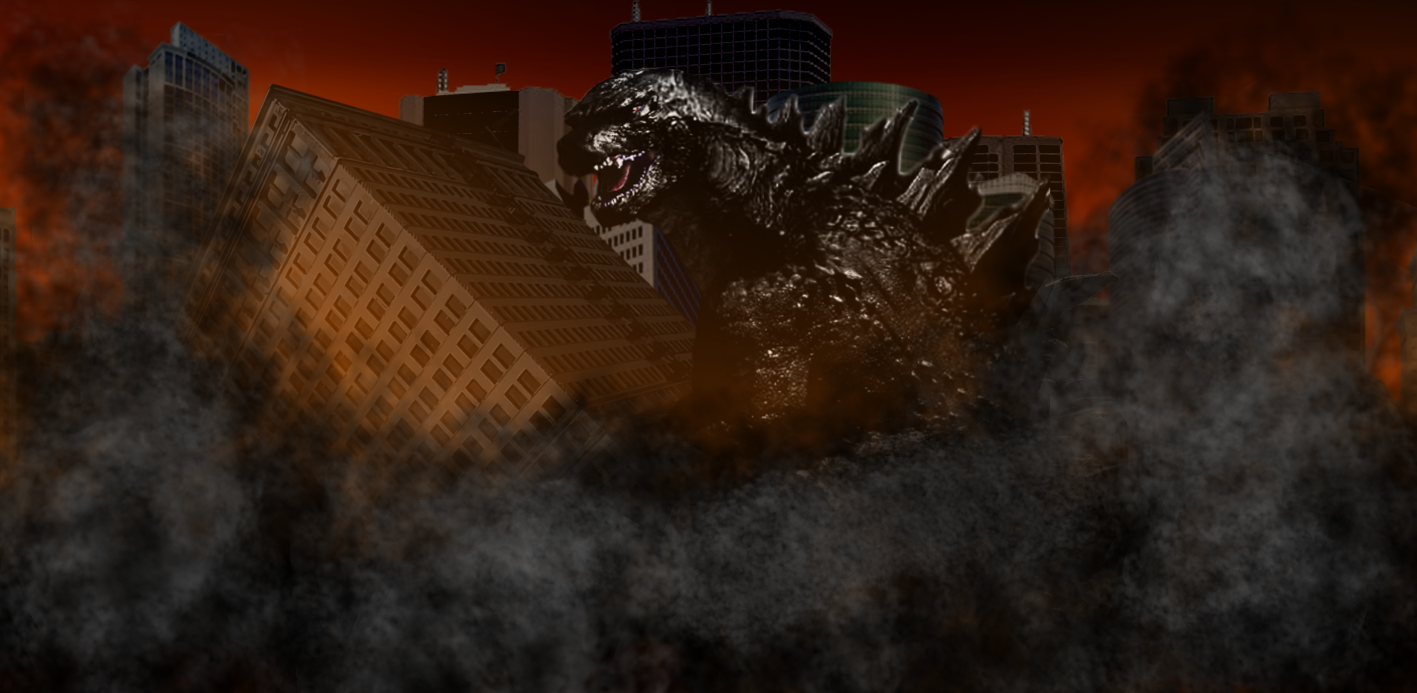 Godzilla's Destructive Rampage