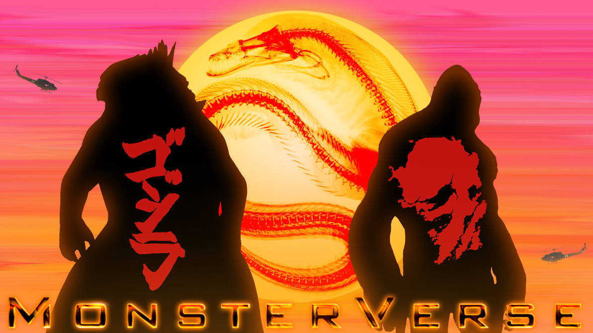 MonsterVerse wallpaper by Awesomeness360