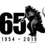 Godzilla 65th Anniversary Logo