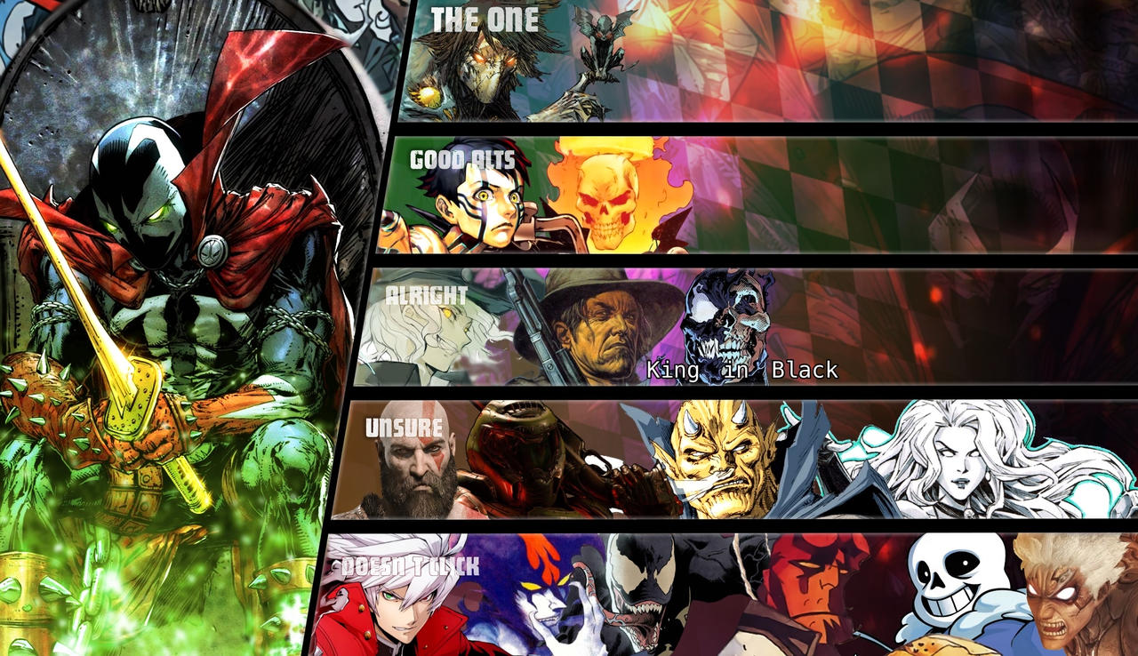 Spawn (Image Comics) MU Tier List by Treerockperson on DeviantArt
