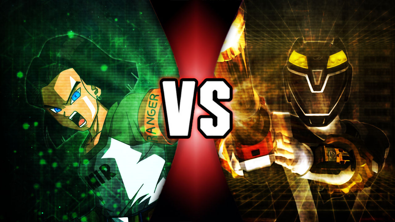 Android 17 vs Black Ranger Dillon by Treerockperson on DeviantArt