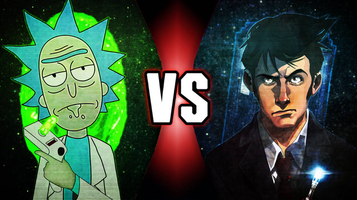 Rick Sanchez vs The Doctor by Treerockperson on DeviantArt