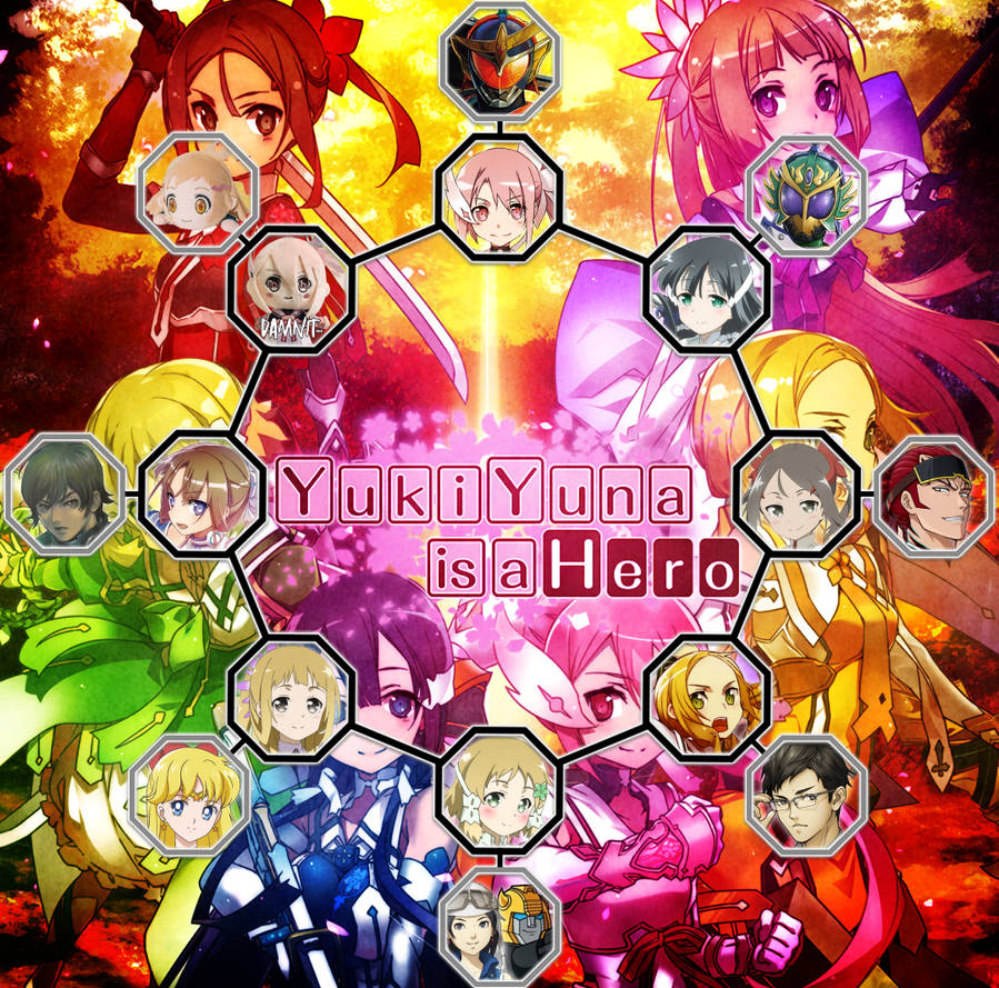 Yuuna Tree Yuuki Yuuna is a Hero MU Wheel by Treerockperson on DeviantArt