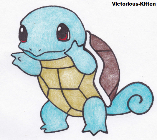 Squirtle by Victorious-Kitten