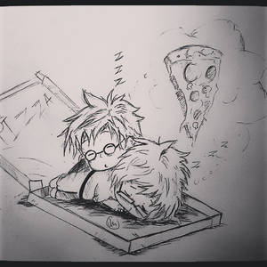 Pizza doodles