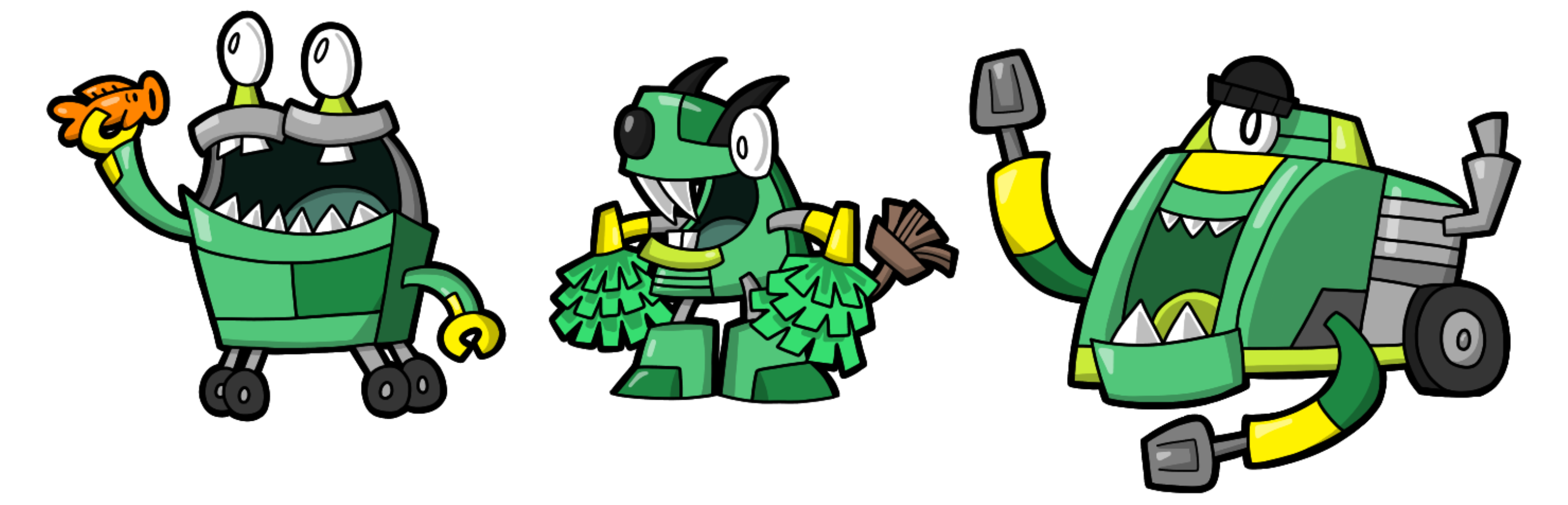 Trashoz Mixels Re-Mixed - Trashoz tribe (RENDERS) by Eden2020XD on DeviantArt