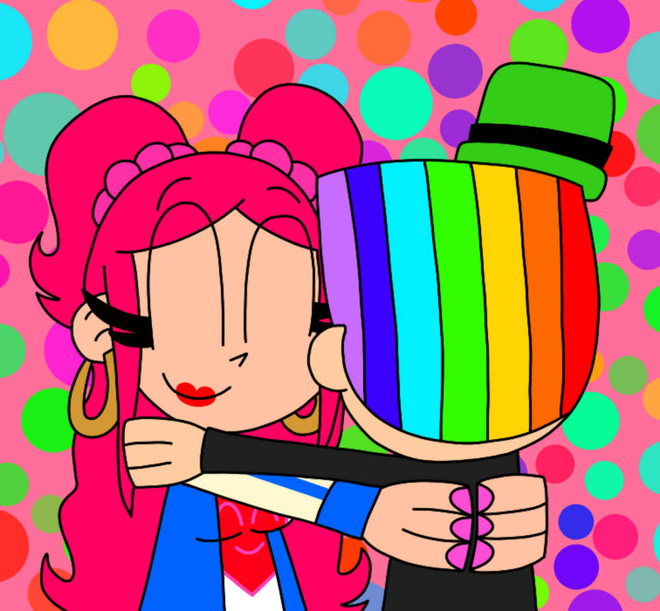 Luckae Hugging Lucy hugs Lucky by LucyAlugieroIsHere on DeviantArt