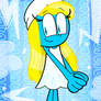 Smurfette in my new art style