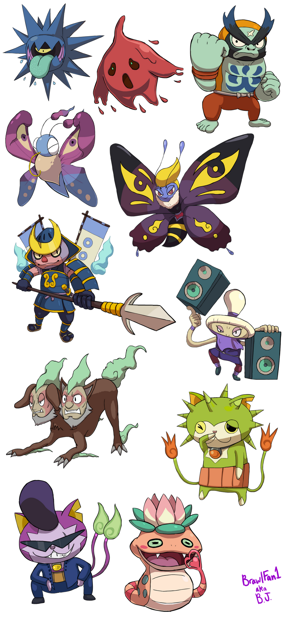 Yo Kai Watch Biography Pictures 8 By W00twithbrawl On Deviantart