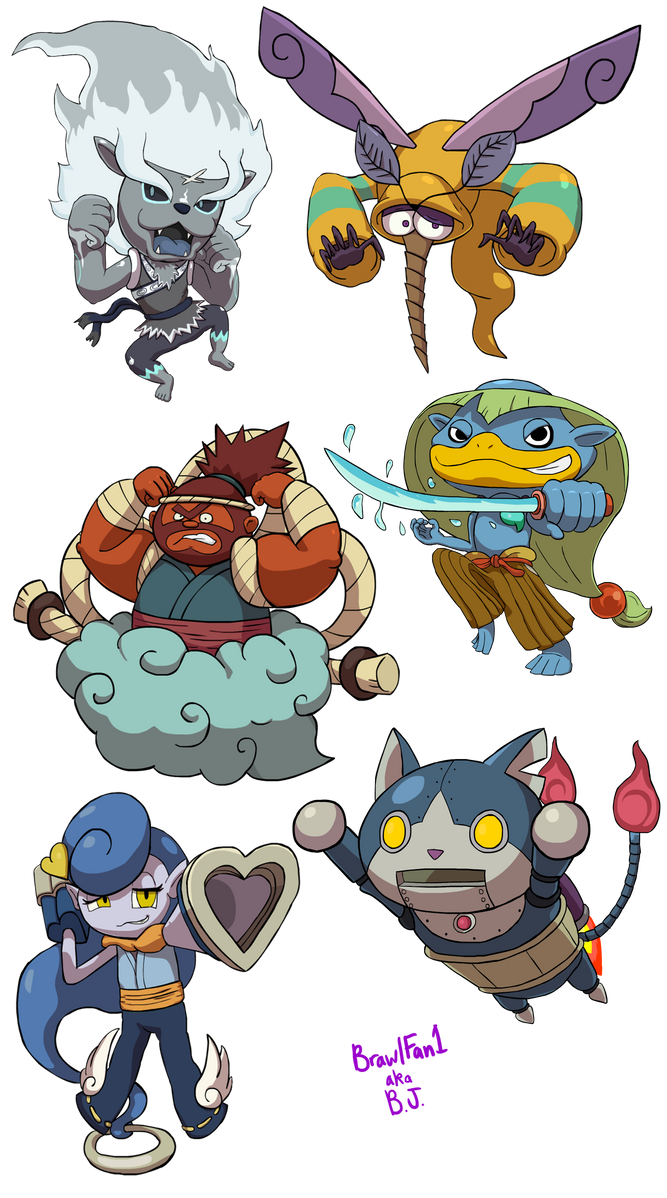 Yo-Kai Watch (Biography Pictures - 3) by w00twithBrawl on DeviantArt