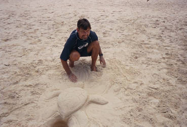 A Man and His Turtle