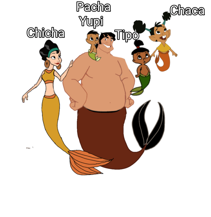 Disney's Mermaids Edition Pacha Chicha Tipo Chaca by SpiritsMermaids4