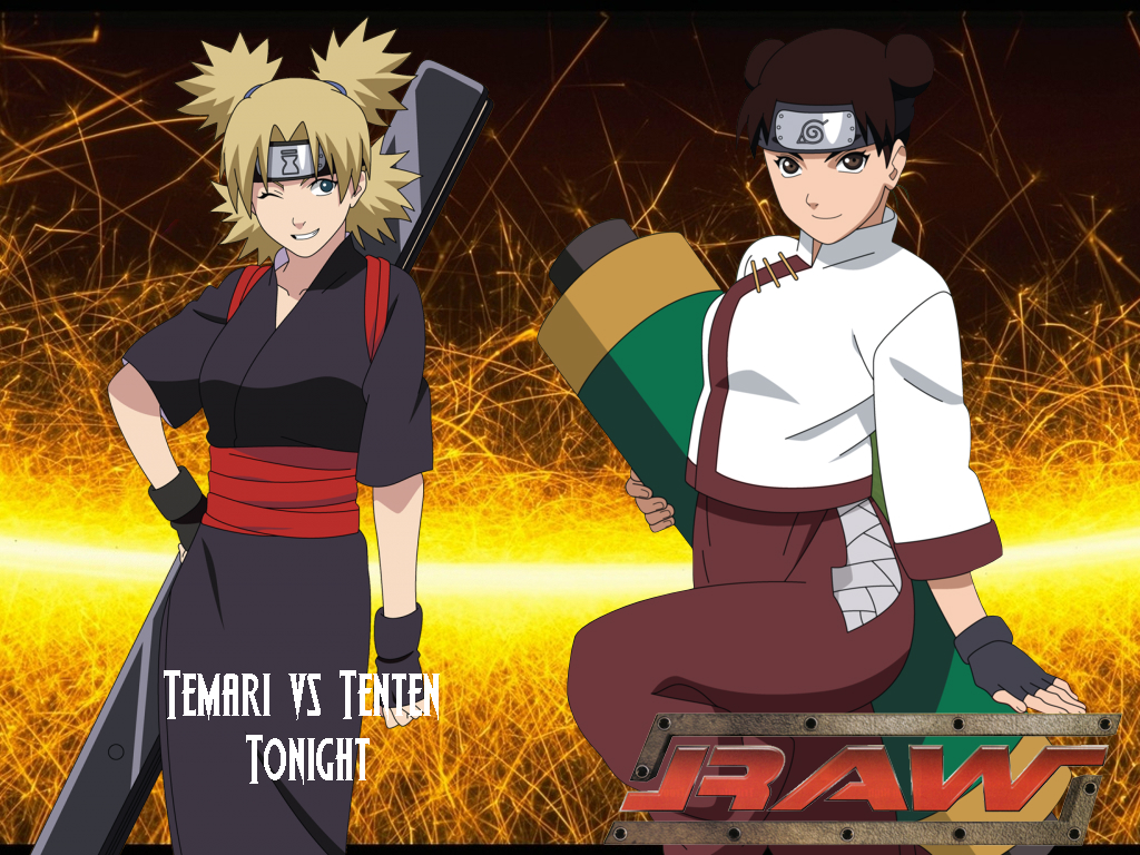 TEMARI HUMILHA TENTEN  TENTEN VS TEMARI (Naruto) #examechunin