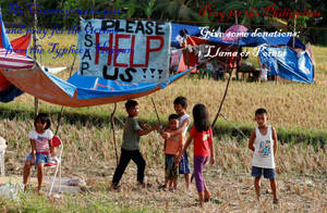 Donations for the Victims of the Typhoon