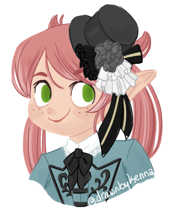 a frilly hat for a frilly girl