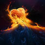 flaming  heart