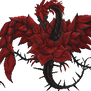 Black Rose Dragon Pixel Art