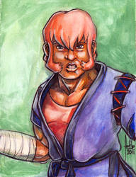 Sketchcard SFEX Allen Snider by fedde