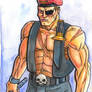 Sketchcard Final Fight Black