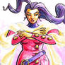 Sketchcard SF4 Rose