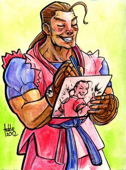 Sketchcard SF4 Dan