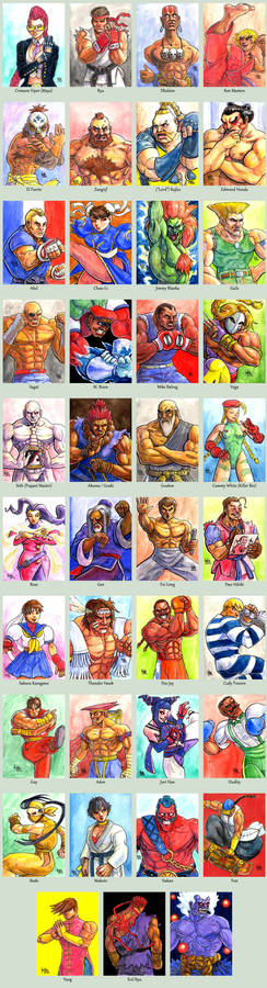 Sketchcard Street Fighter 4 Collection