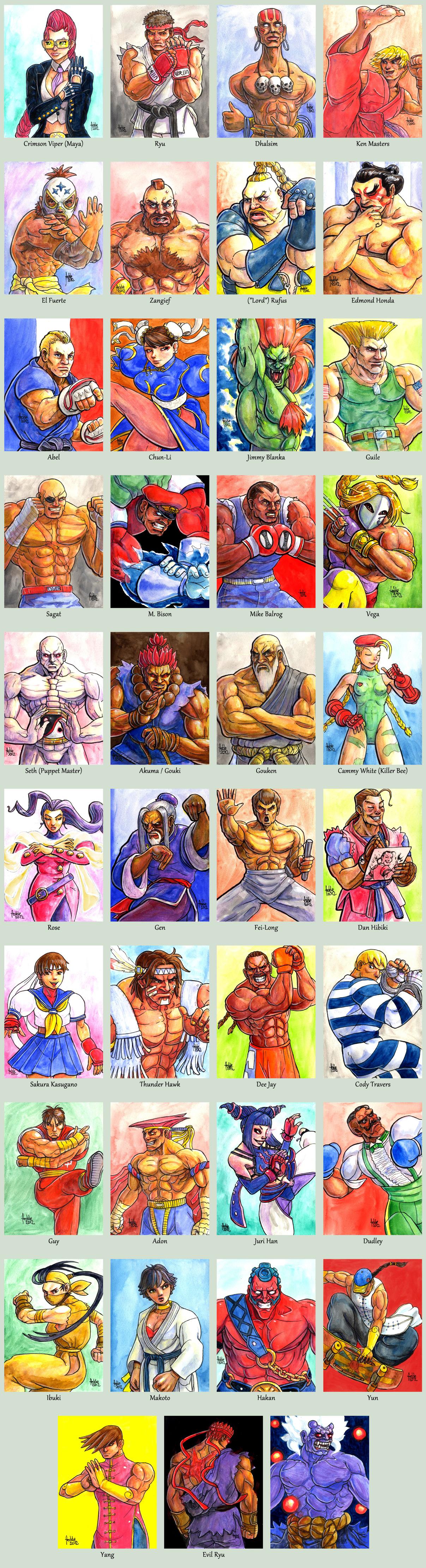 Street Fighter IV Primary by dzgarcia on DeviantArt