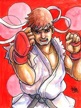 Sketchcard MvsC Ryu