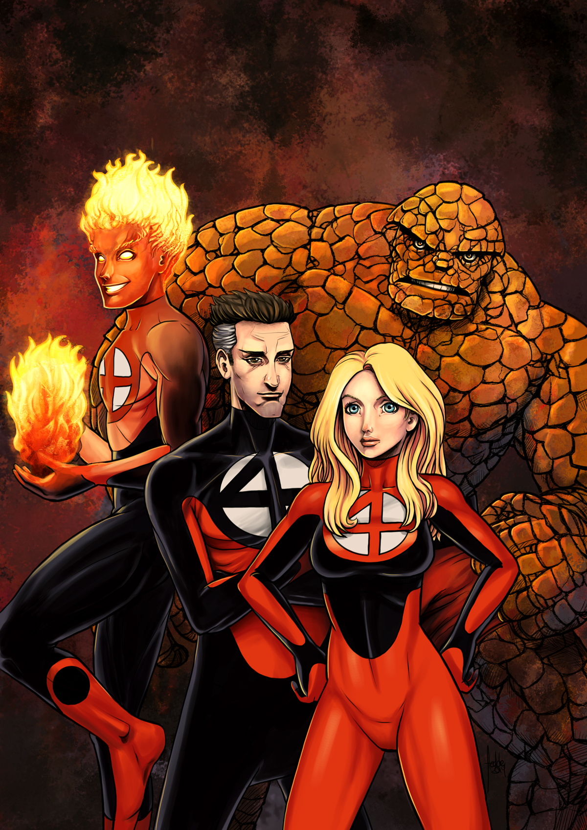 Daily Sketches Fantastic Four