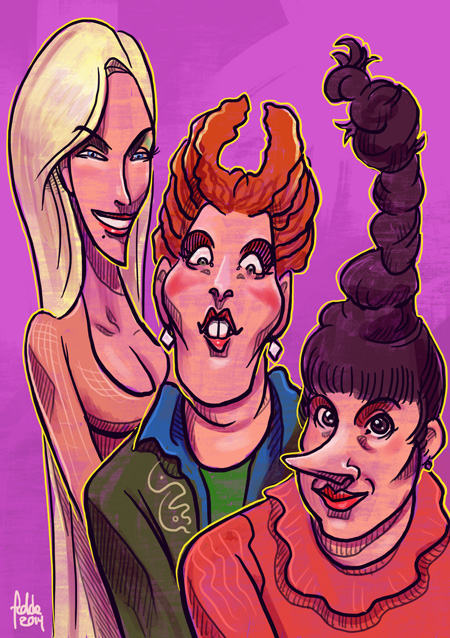 Daily Sketches Sanderson Sisters