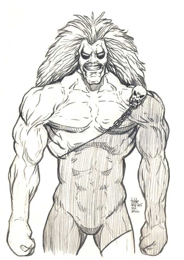 Daily Sketches Lobo