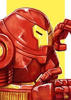 Daily Sketches Hulkbuster Iron Man