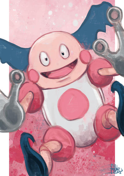 Daily Sketches Mr Mime by fedde on DeviantArt