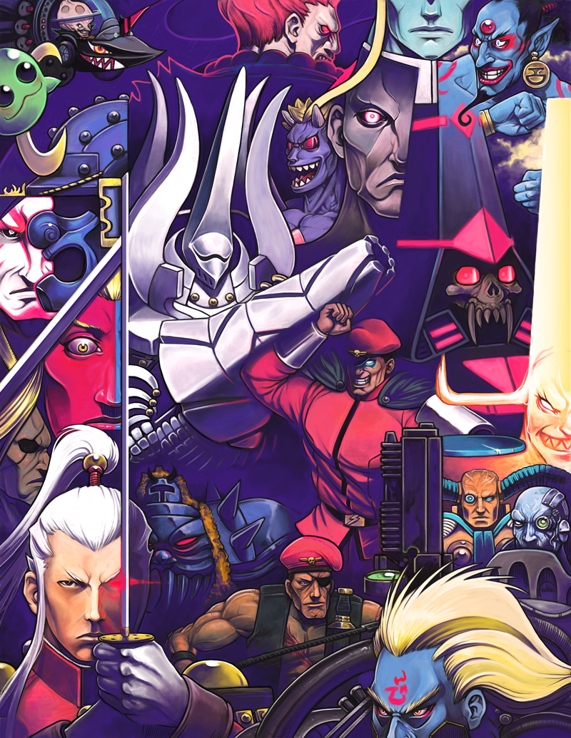 Capcom Boss Capcom Fighting Tribute Who's the boss by fedde on DeviantArt