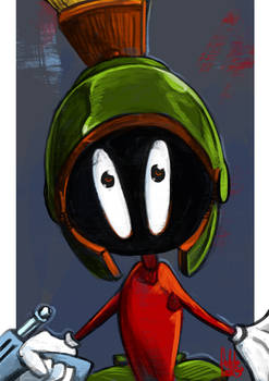 Daily Sketches Marvin the Martian