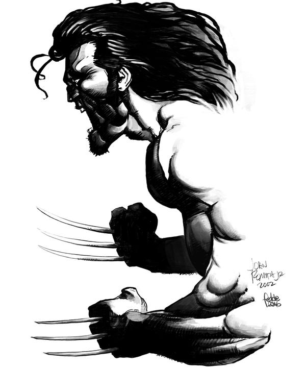 Daily Sketches Ink John Romita Jr Wolverine