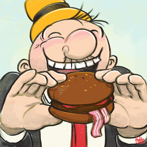 Daily Sketches J Wellington Wimpy