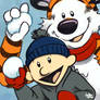 Daily Sketches Calvin and Hobbes Winter