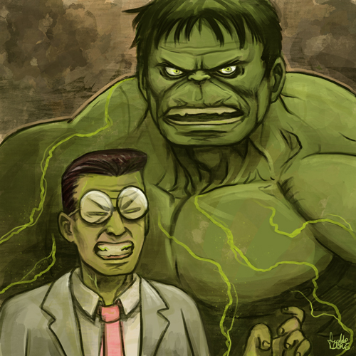 Daily Sketches Transforming Hulk