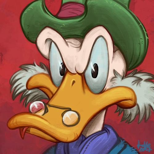 Daily Sketches Ebenezer Scrooge mcDuck