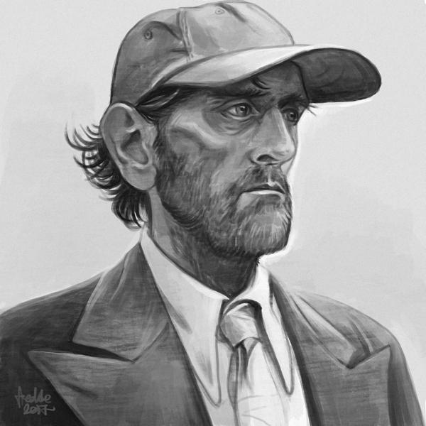 Daily Sketches Harry Dean Stanton by fedde on DeviantArt