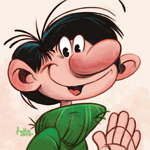 Daily Sketches Gaston Lagaffe