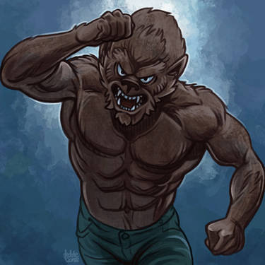 A werewolf in the night by ShonataBeata on DeviantArt