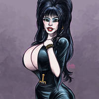 Daily Sketches Elvira Mistress of the Dark