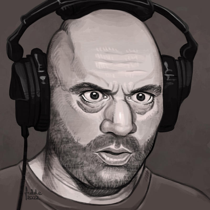Joe Rogan Cartoon Simple Caricaturama Joe Rogan by fedde on DeviantArt