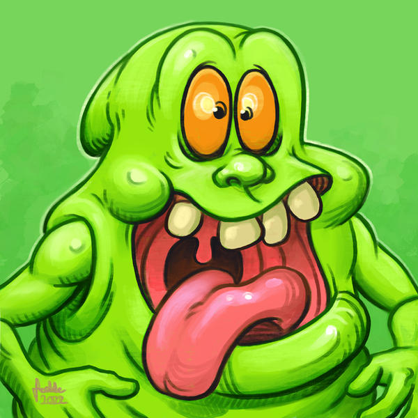 Slimer Graphics Daily Sketches Slimer by fedde on DeviantArt