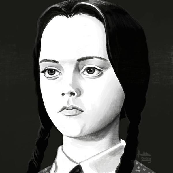 Daily Sketches Wednesday Addams by fedde on DeviantArt